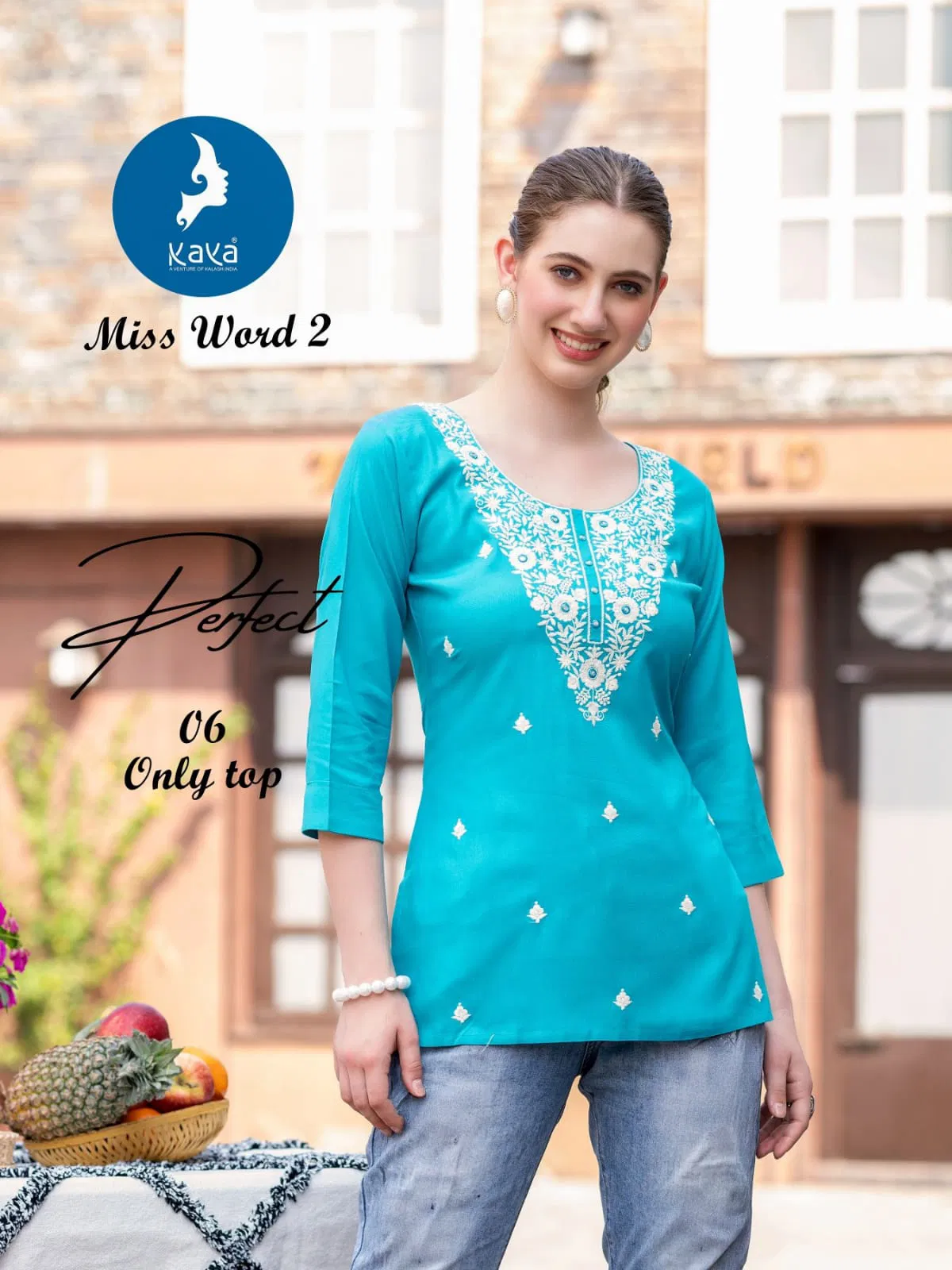 Miss Word 2 By Kaya Rayon Wholesale Ladies Top Suppliers In Mumbai